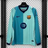 Thai Version Barcelona 26/27 Third Long Sleeve Jersey