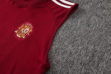 Spain 26/27 Sleeveless Jersey and Shorts Set D26044