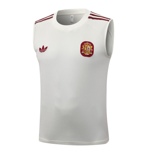 Spain 26/27 Sleeveless Jersey and Shorts Set D26043