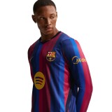 Thai Version Barcelona 26/27 Home Long Sleeve Jersey