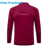 Kids Barcelona 26/27 Half-Zip Training Sweatshirt and Pants Set E26076