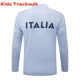 Kids Italy 26/27 Half-Zip Training Sweatshirt and Pants Set E26082