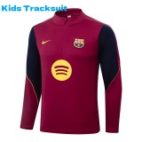 Kids Barcelona 26/27 Half-Zip Training Sweatshirt and Pants Set E26076
