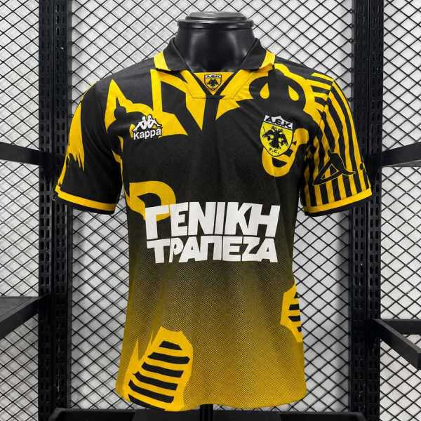 AEK Athens 1997/1998 Home Retro Jersey