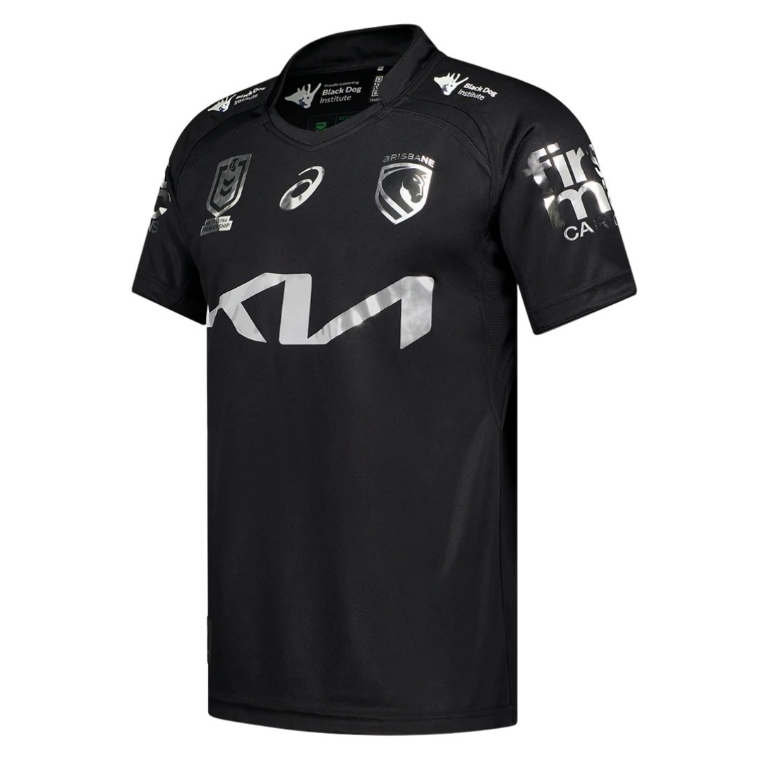 Kids Brisbane Broncos 2026 Black Jersey
