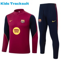 Kids Barcelona 26/27 Half-Zip Training Sweatshirt and Pants Set E26076