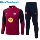 Kids Barcelona 26/27 Half-Zip Training Sweatshirt and Pants Set E26076