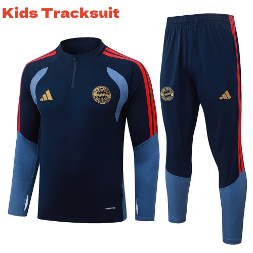Kids Bayern Munich 26/27 Half-Zip Training Sweatshirt and Pants Set E26075