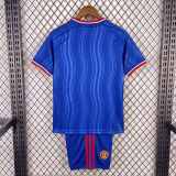 Kids MUFC 26/27 Away Jersey and Short Kit