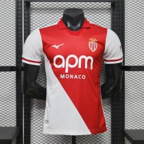 Player Version AS Monaco 26/27 Home Authentic Jersey