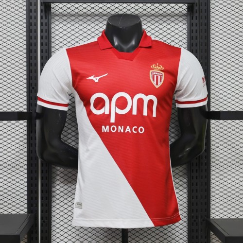 Player Version AS Monaco 26/27 Home Authentic Jersey