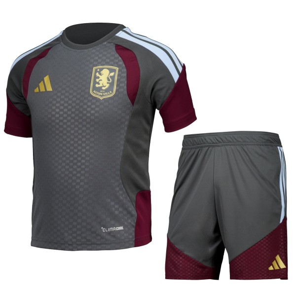Kids Aston Villa 26/27 Training Jersey and Short Kit