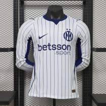 Player Version Inter 26/27 Away Long Sleeve Authentic Jersey