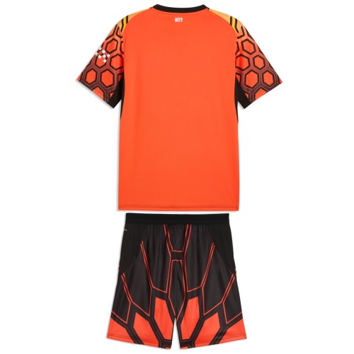 Kids MCFC 26/27 Goalkeeper Jersey and Short Kit