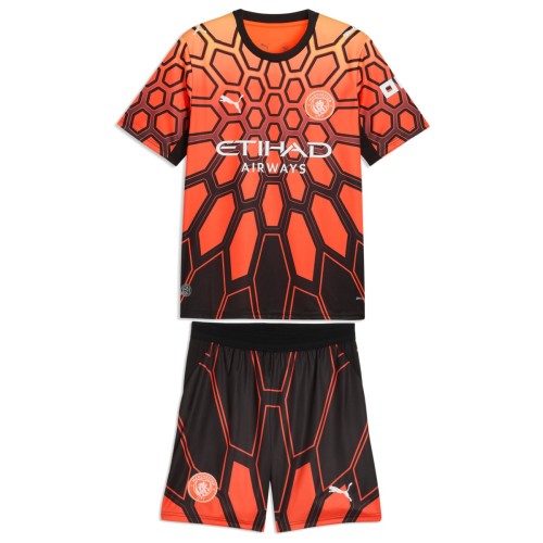 Kids MCFC 26/27 Goalkeeper Jersey and Short Kit