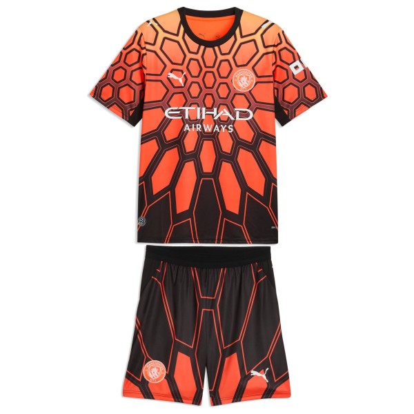 Kids MCFC 26/27 Goalkeeper Jersey and Short Kit