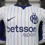 Player Version Inter 26/27 Away Long Sleeve Authentic Jersey