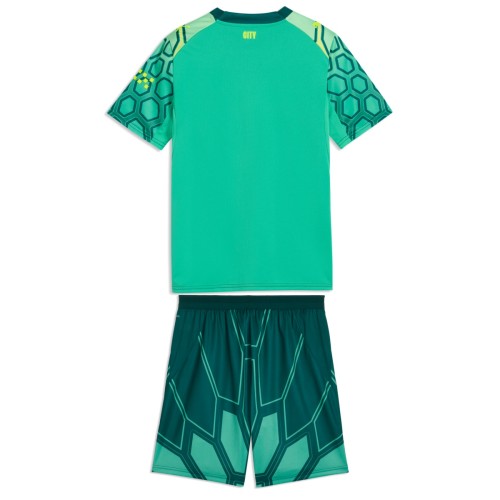 Kids MCFC 26/27 Goalkeeper Jersey and Short Kit