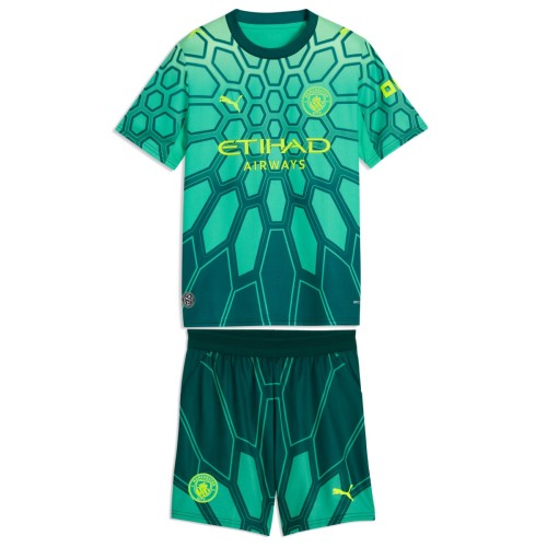Kids MCFC 26/27 Goalkeeper Jersey and Short Kit