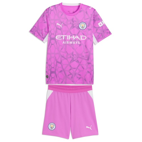 Kids MCFC 26/27 Goalkeeper Jersey and Short Kit