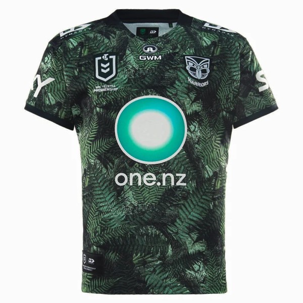 New Zealand Warriors 2026 Mens Te Taiao Jersey