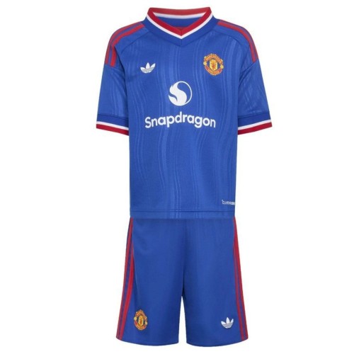 Kids MUFC 26/27 Away Jersey and Short Kit