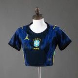 Women's Brazil 2026 Away Cropped Jersey