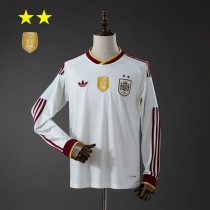 Thai Version Spain 2026 Away Winners Long Sleeve Jersey