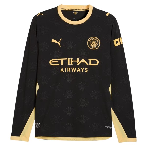 Player Version MCFC 26/27 Away Long Sleeve Authentic Jersey