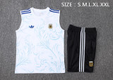 Argentina 26/27 Sleeveless Jersey and Shorts Set D26048 - PM