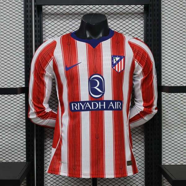 Player Version ATM 26/27 Home Long Sleeve Authentic Jersey