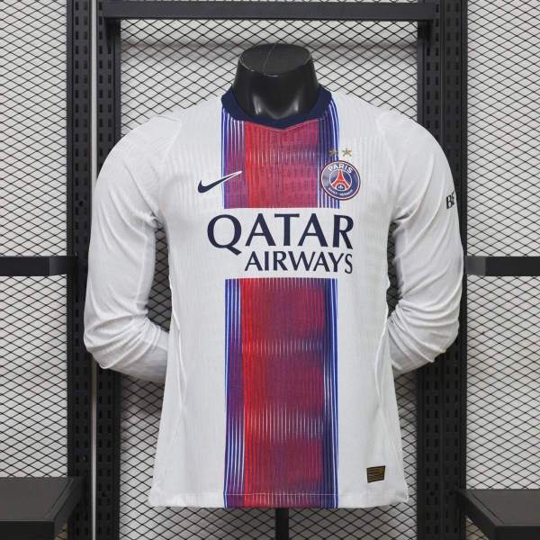 Player Version PSG 26/27 Away Long Sleeve Authentic Jersey