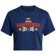 Spain 2026 World Cup Champions Cropped Tee Womens