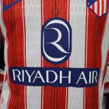 Player Version ATM 26/27 Home Long Sleeve Authentic Jersey