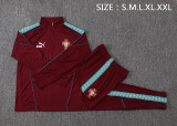 Portugal 26/27 Half-Zip Training Top and Pants Set B26073
