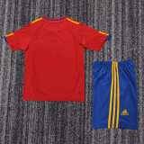 Kids Spain 2010 World Cup Home Retro Kit