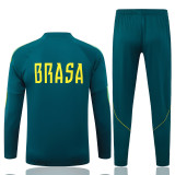 Brazil 26/27 Half-Zip Training Top and Pants Set B26076
