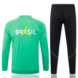 Brazil 26/27 Half-Zip Training Top and Pants Set B26083