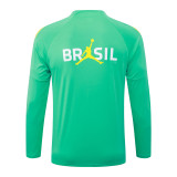 Brazil 26/27 Half-Zip Training Top and Pants Set B26083
