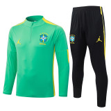Brazil 26/27 Half-Zip Training Top and Pants Set B26083