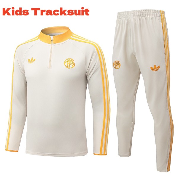 Kids FCB 26/27 Half-Zip Training Sweatshirt and Pants Set E26089