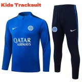 Kids Inter Milan 26/27 Half-Zip Training Sweatshirt and Pants Set E26091