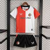 Kids Feyenoord 26/27 Home Jersey and Short Kit
