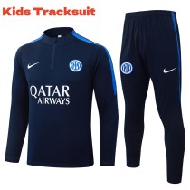 Kids Inter Milan 26/27 Half-Zip Training Sweatshirt and Pants Set E26097