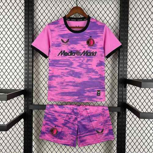 Kids Feyenoord 26/27 Goalkeeper Jersey and Short Kit