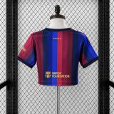 Thai Version Women's Barcelona 26/27 Home Cropped Jersey