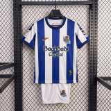 Kids Real Sociedad 26/27 Home Jersey and Short Kit