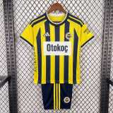 Kids Fenerbahçe 26/27 Home Jersey and Short Kit