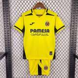Kids Villarreal CF 26/27 Home Jersey and Short Kit