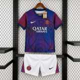 Kids PSG 26/27 Pre-Match Jersey and Short Kit